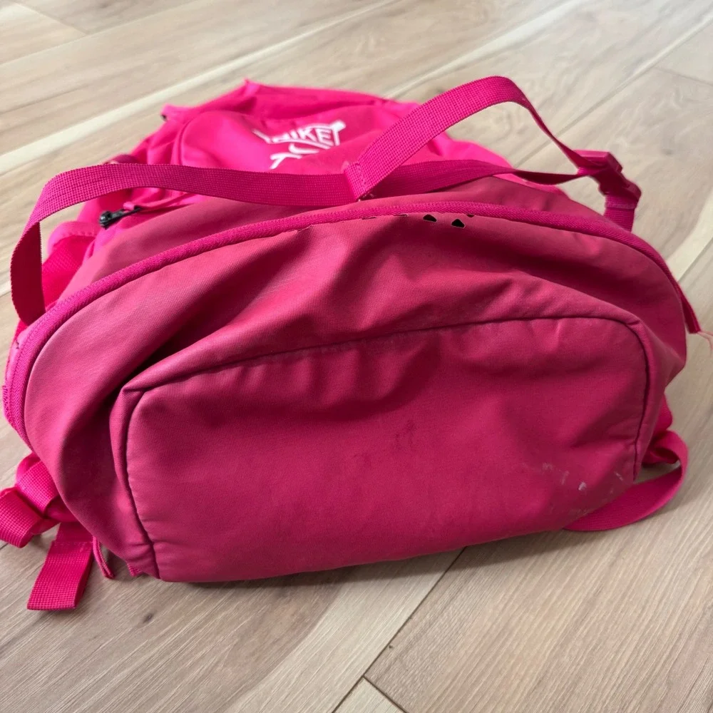 Nike Baseball Backpack w/Shoe Compartment Pink